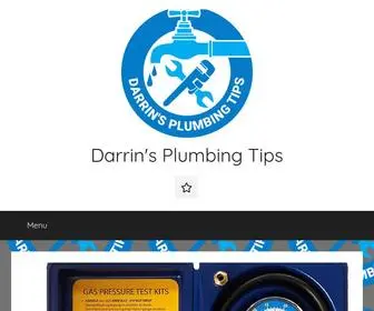 Darrinsplumbingtips.com(Darrin's Plumbing Tips) Screenshot