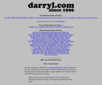 Darryl.com(Fnt (fascinating new thing)) Screenshot