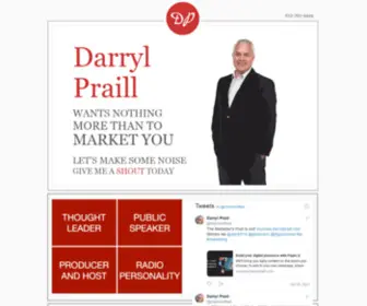 Darrylpraill.com(Marketing Executive) Screenshot