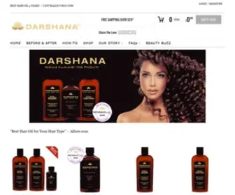 Darshanabeauty.com(Natural Indian Hair Oil) Screenshot