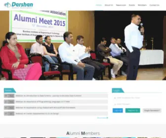 Darshanalumni.in(Darshan Alumni Association) Screenshot