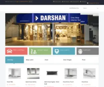 Darshanhardware.co(Darshan Hardware) Screenshot