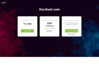 Darsheel.com(Contact with domain owner) Screenshot