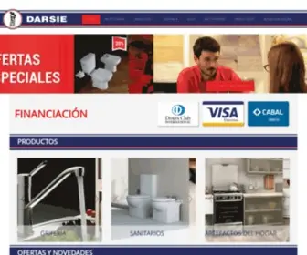 Darsie.com(Materiales de Construcción) Screenshot