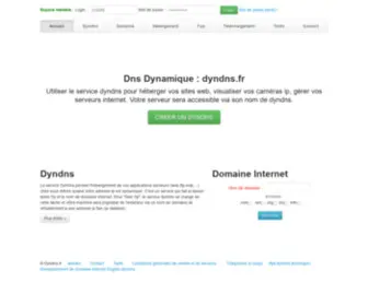 Darsite.com(DynDns, Dns dynamique) Screenshot