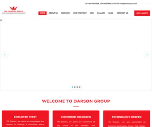 Darsongroup.in(Contact Support) Screenshot