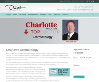 Darstdermatology.com(Charlotte Dermatologist) Screenshot