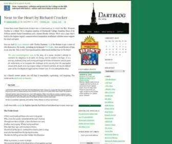 Dartblog.com(The premiere Ivy League blog) Screenshot