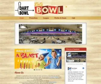 Dartbowl.com(Dart Bowl) Screenshot