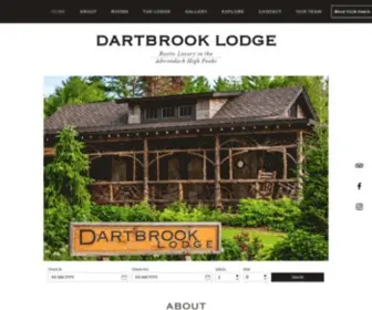 Dartbrooklodge.com(Luxury Cottages & Cabins) Screenshot