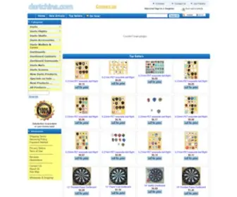 Dartchina.com(Darts shop) Screenshot