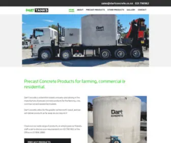 Dartconcrete.co.nz(Hamilton) Screenshot