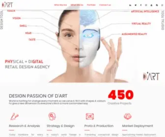 Dartdesign.in(Retail Design Agency) Screenshot
