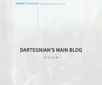 Dartegnian.com(A Better Tomorrow) Screenshot