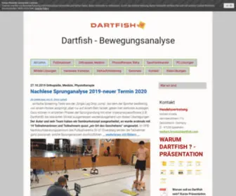 Dartfish-Bewegungsanalyse.de(Herzlich Willkommen) Screenshot