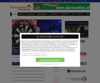 Dartfreakz.nl(Dartnieuws en meer) Screenshot