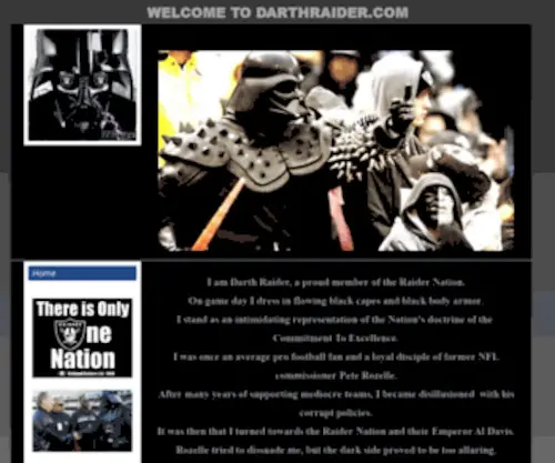 Darthraider.com(Darthraider) Screenshot