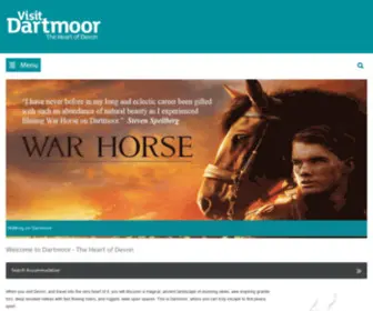 Dartmoor.co.uk(Official Tourism Website for Dartmoor) Screenshot