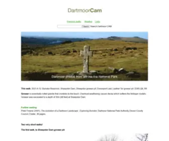 Dartmoorcam.co.uk(Dartmoor CAM Walks) Screenshot