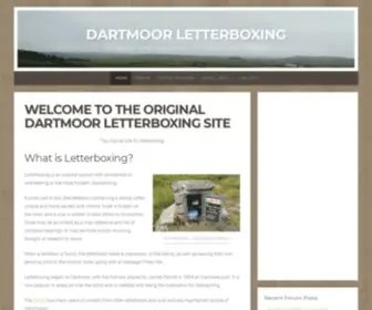 Dartmoorletterboxing.org(Dartmoor Letterboxing) Screenshot