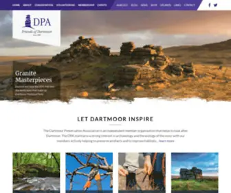 Dartmoorpreservation.com(The Dartmoor Preservation Association) Screenshot