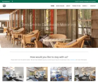 Dartmouthmotorinn.com.au(Dartmouth Motor Inn) Screenshot