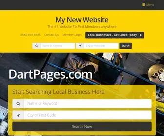 Dartpages.com(Local Business Directory) Screenshot