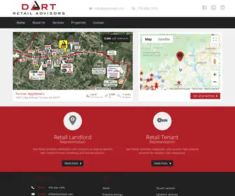 Dartretail.com(Retail leasing) Screenshot