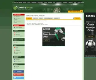 Darts24.com(Darts 24 website) Screenshot