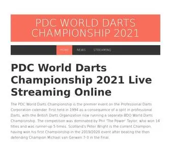 Dartschampionship2021S.live(PDC World Darts Championship 2021 Live Streaming Online) Screenshot