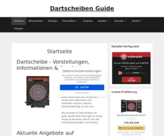 Dartscheiben-Guide.de(Vorstellungen, Informationen & Empfehlungen) Screenshot