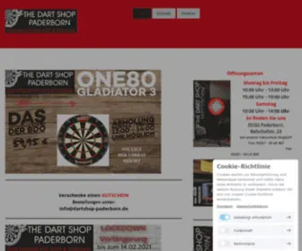 Dartshop-Paderborn.de(Dartshop Paderborn) Screenshot