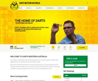 Dartswa.com.au(Darts Western Australia Inc) Screenshot