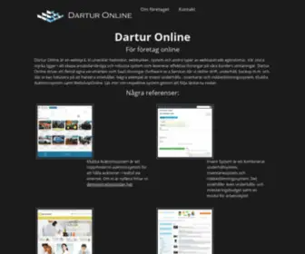 Darturonline.se(Dartur Online) Screenshot