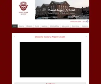 Darularqam.org(Darul Arqam School) Screenshot