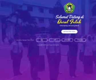 Darulfalah.sch.id(Website Resmi Yayasan Darul falah Cihampelas) Screenshot