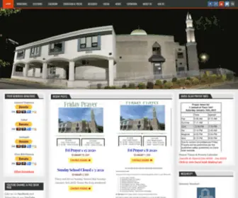 Darulislah.org(Muslim Society of Bergen County) Screenshot