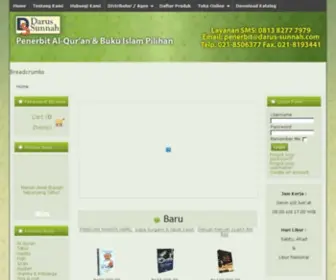 Darus-Sunnah.com(Toko Buku Online) Screenshot