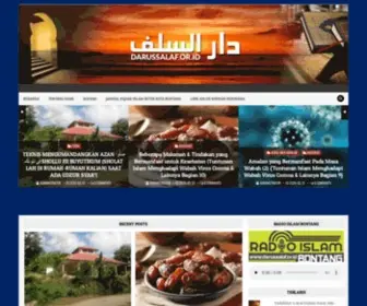 Darussalaf.or.id(Situs Salafy) Screenshot