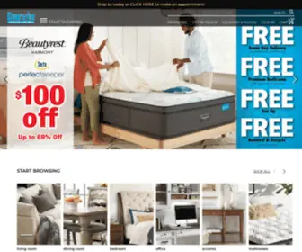 Darvin.com(Darvin Furniture) Screenshot