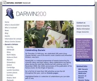 Darwin200.org(Darwin) Screenshot