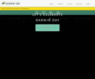 Darwinday.org(Darwin Day) Screenshot