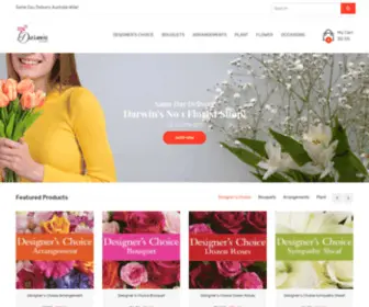 Darwinflowerdelivery.com.au(Darwin Florists) Screenshot