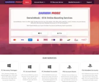 Darwinmodz.com(Buy GTA 5 Modded Accounts and Account Boost for PC and PS4) Screenshot