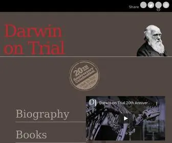 Darwinontrial.com(Darwin on Trial) Screenshot