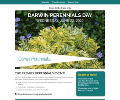 Darwinperennialsday.com(Darwinperennialsday) Screenshot