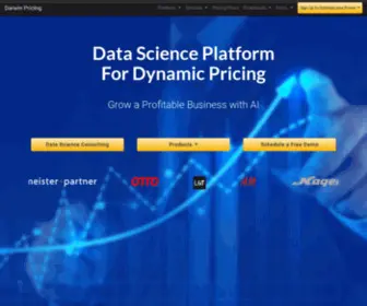 Darwinpricing.com(Dynamic Pricing Software for Geo) Screenshot