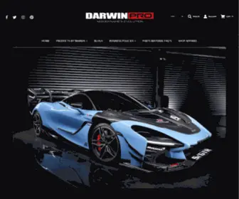 Darwinproaero.com(Luxury Supercar Body Kits) Screenshot