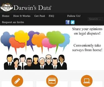 Darwinsdata.com Screenshot