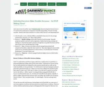 Darwinsfinance.com(Financial Evolution) Screenshot